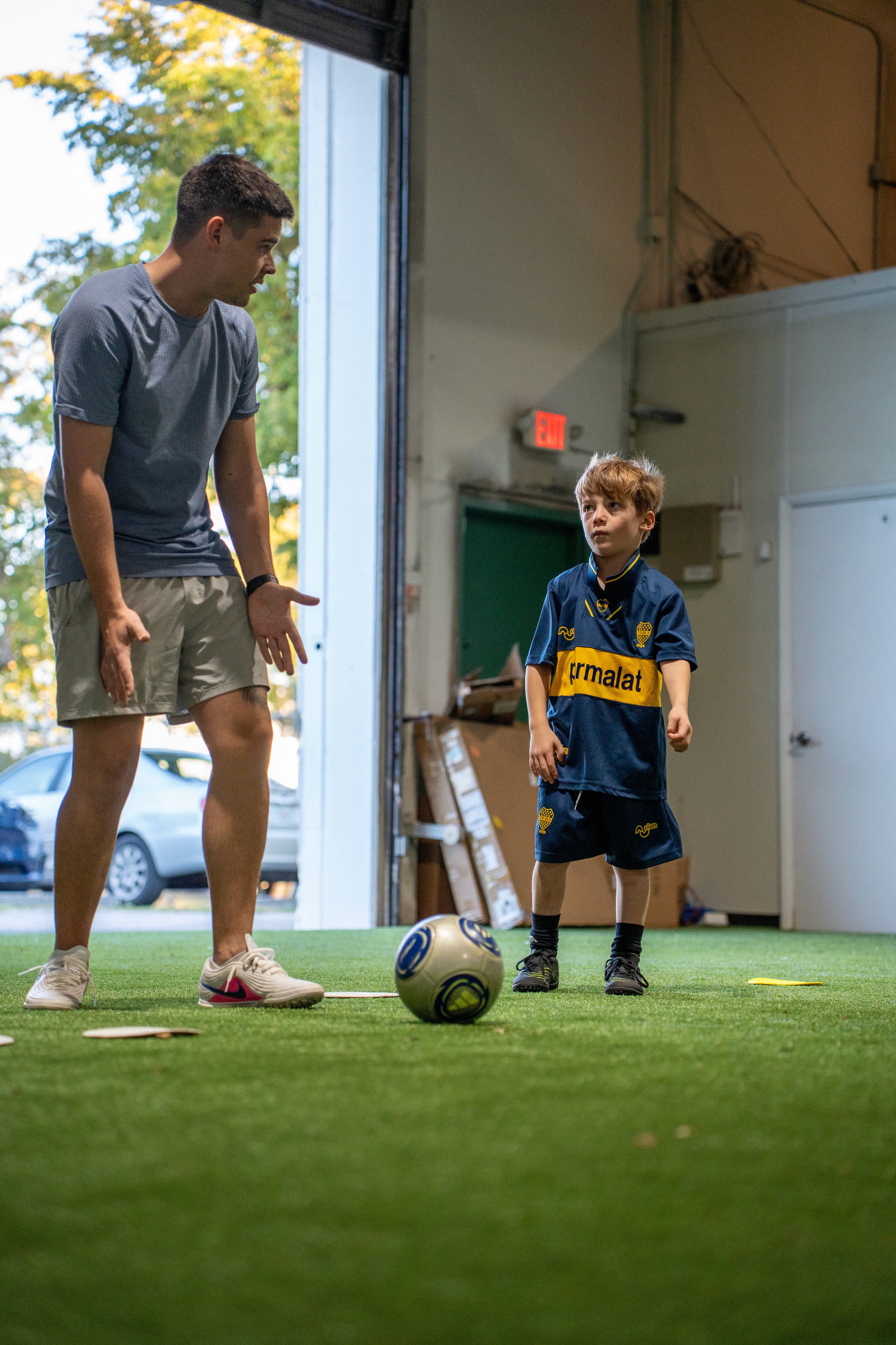 SoFlo Soccer facility interior