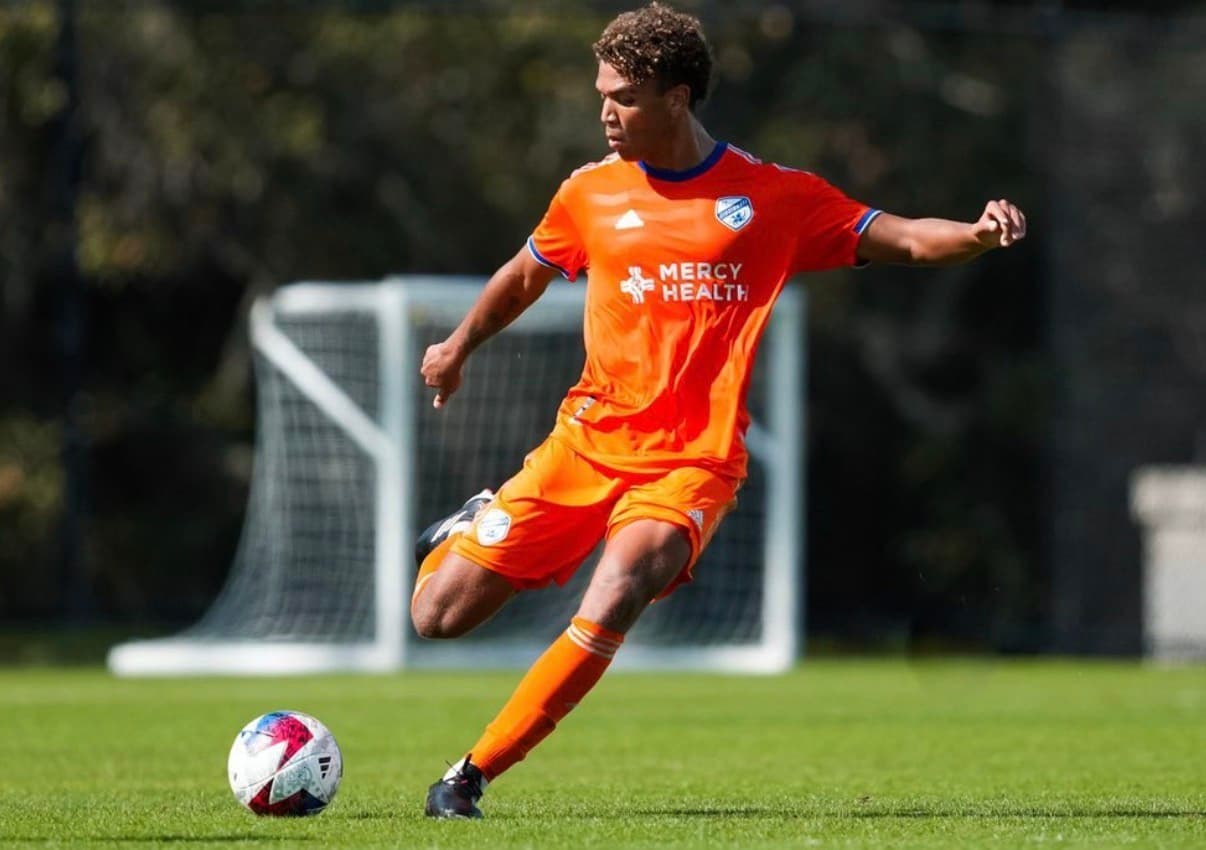 Kai Thomas training at SoFlo Soccer